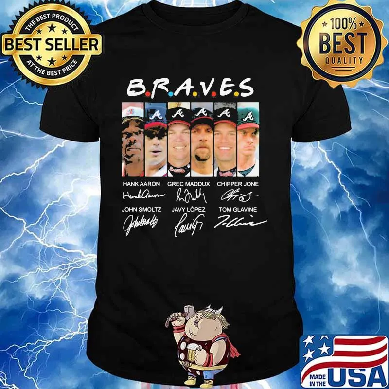 Braves Signature Player Name Football Shirt