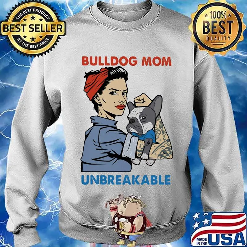 Bulldog Unbreakable Tattoo Women Shirt Sweater