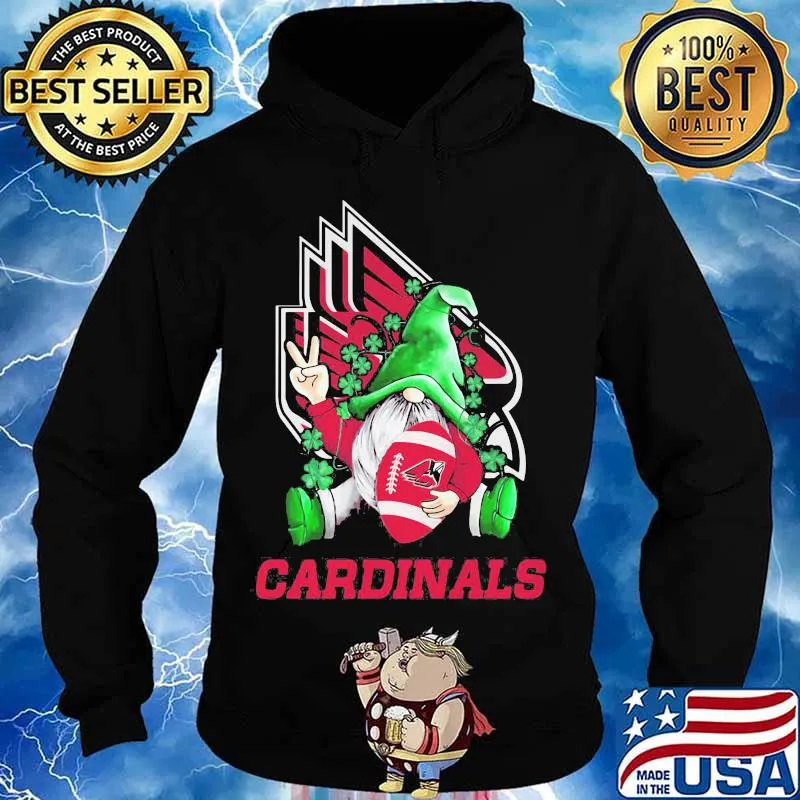 Cardinals Football Gnome Patrick’s Day Shirt Hoodie