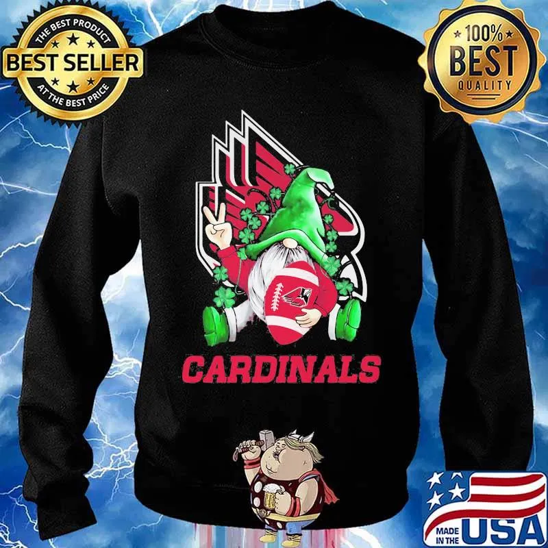 Cardinals Football Gnome Patrick’s Day Shirt Sweater