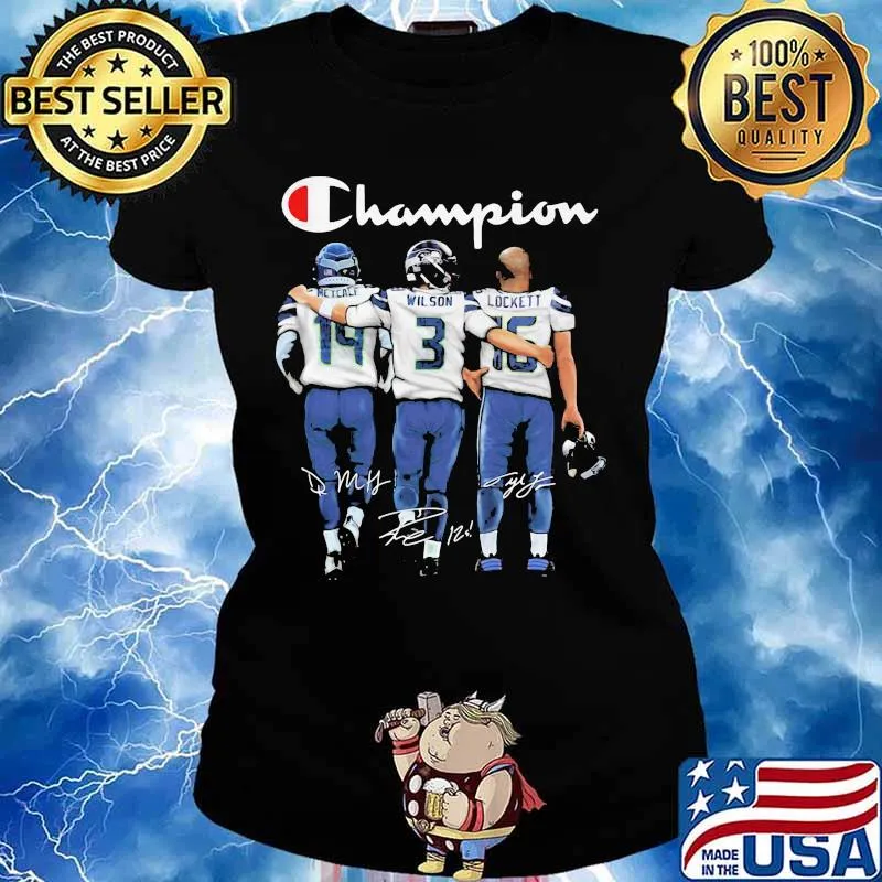 Champion Tennis Rackets Football Team Shirt Ladies tee