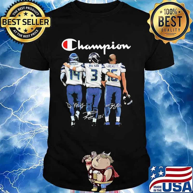 Champion Tennis Rackets Football Team Shirt
