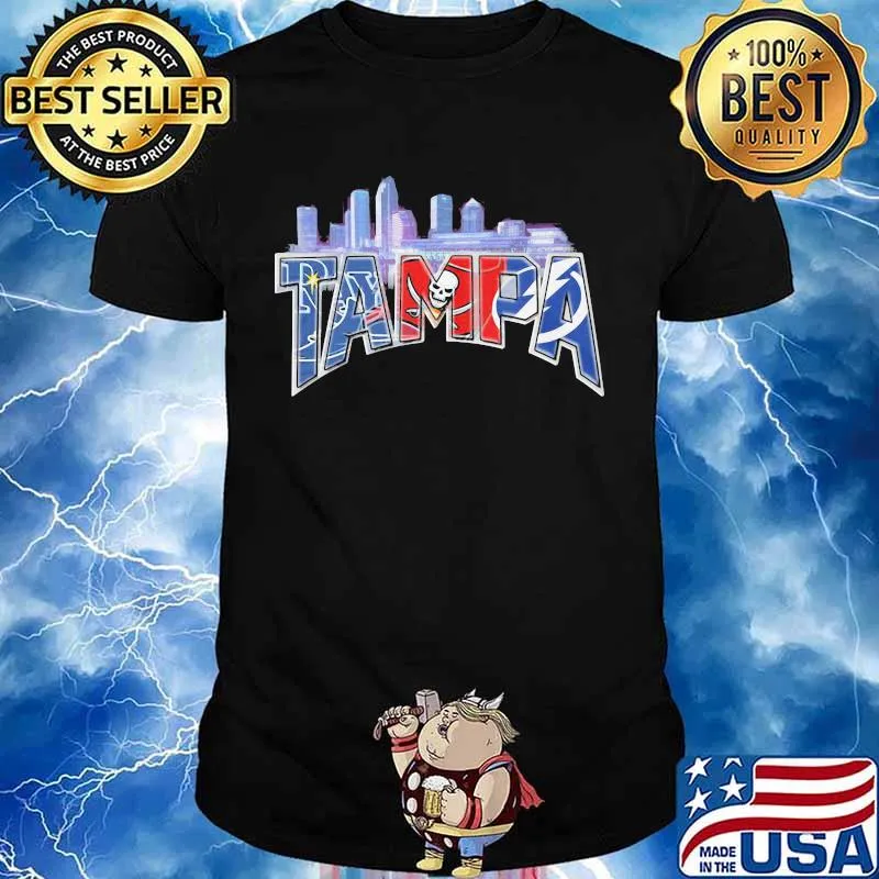 City New York Tampa Football Shirt