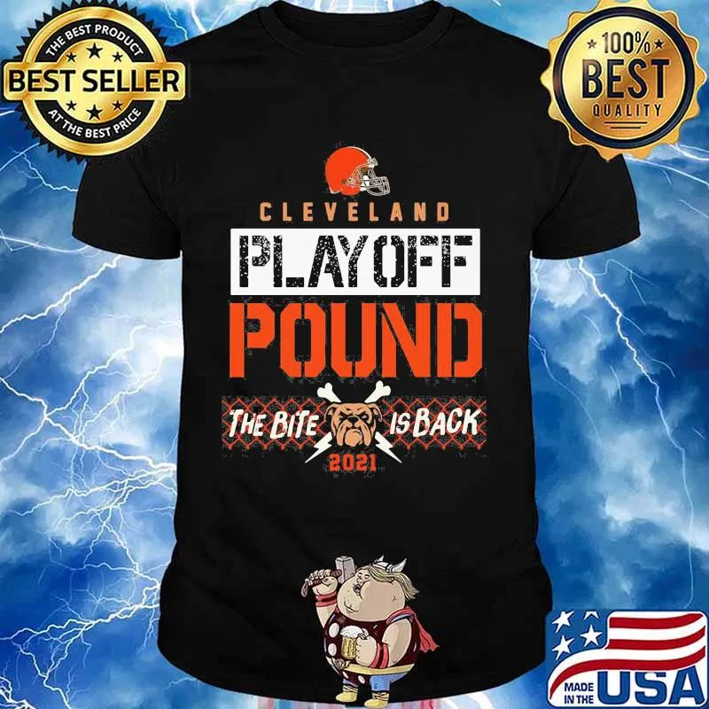 Cleveland Playoff Poud The Bite Is Back Dog 2021 Shirt