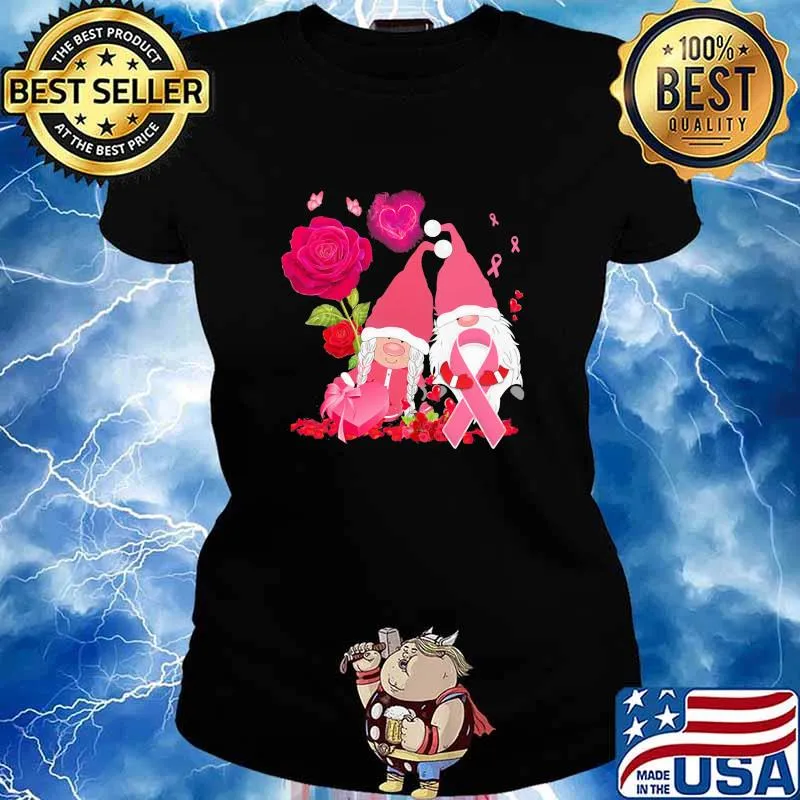 Couple Dwarfs Awareness Roses Shirt Ladies tee