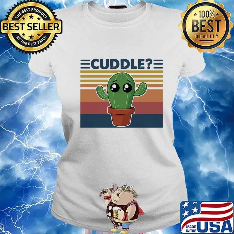 Cuddle Cactus Vintage Shirt Ladies tee