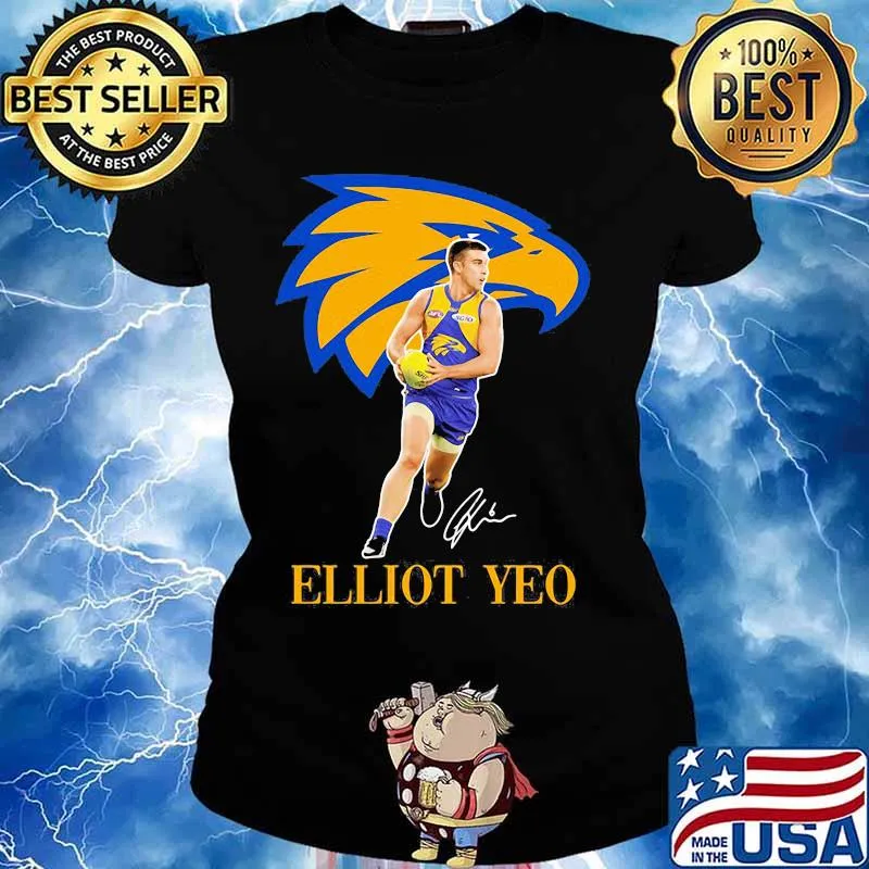 Elliot Yeo Player Of Team Philadelphia Eagles Football Signature Shirt Ladies tee