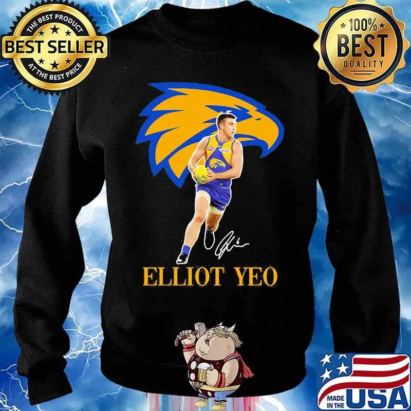 Elliot Yeo Player Of Team Philadelphia Eagles Football Signature Shirt Sweater