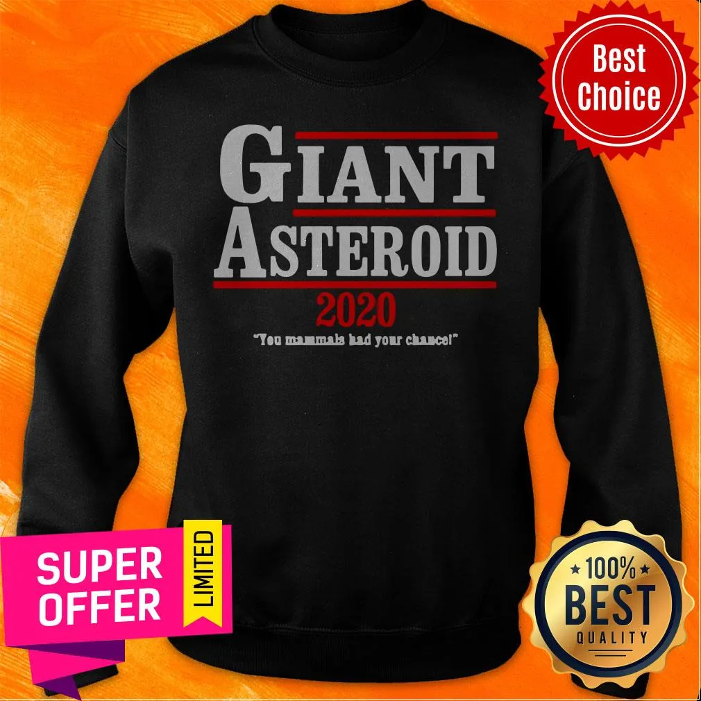 Funny Giant Asteroid 2020 Shirt - Image 2