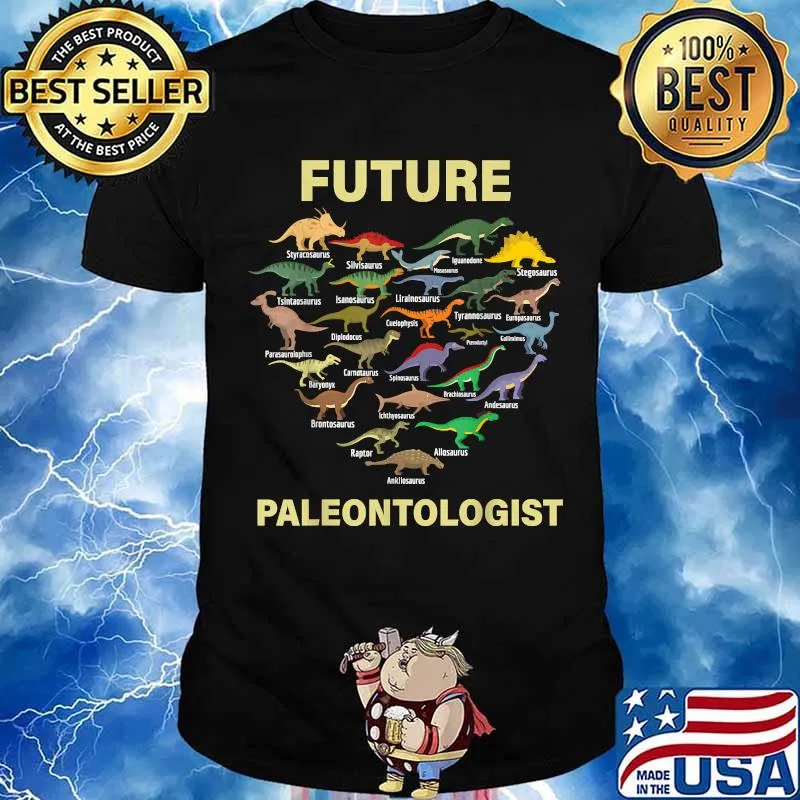 Future Paleontologist Dinosaurs Dino Heart Shirt