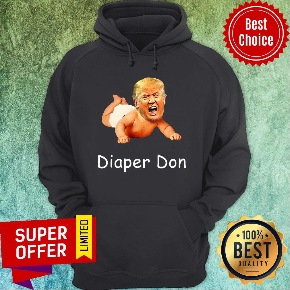 Good Diaper Don Donald Trump Baby Cry Election Shirt - Image 2