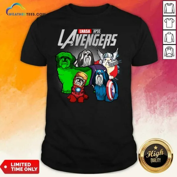 Good Lhasa Apso Marvel Avengers LAvengers Shirt