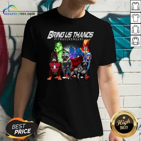 Happy Pitbull Bring Us Thanos Pitbullvengers Shirt - Image 2