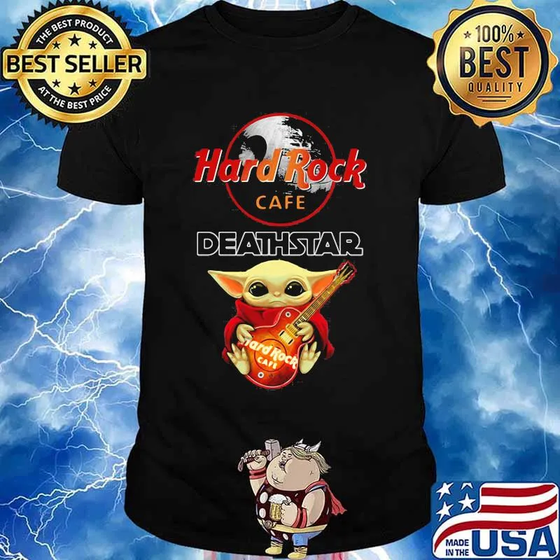 Hard Rock Café Deathstar Baby Yoda Shirt