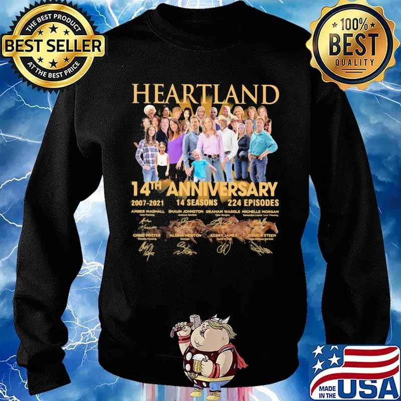 Heartland 14th Anniversary 2007 2021 Signature Shirt Sweater