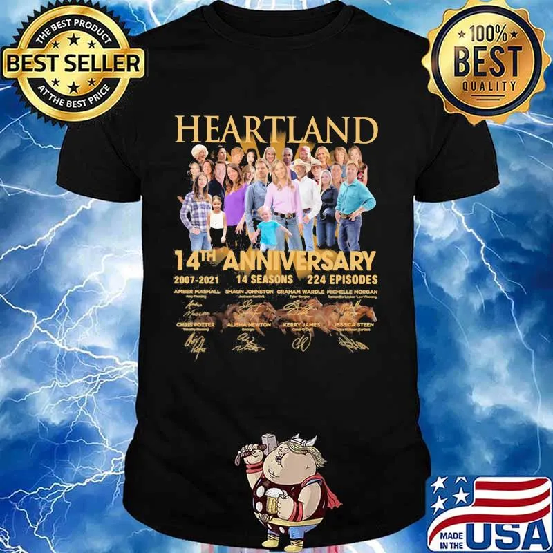Heartland 14th Anniversary 2007 2021 Signature Shirt