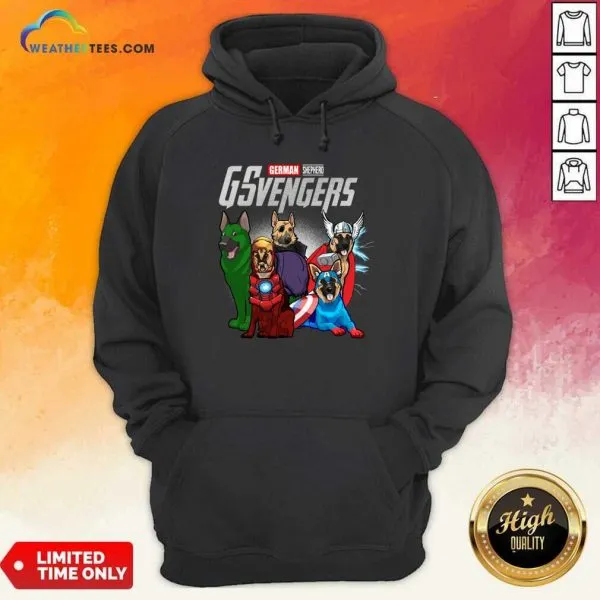 Honey Marvel Avengers German Shepherd Gsvengers Shirt - Image 5