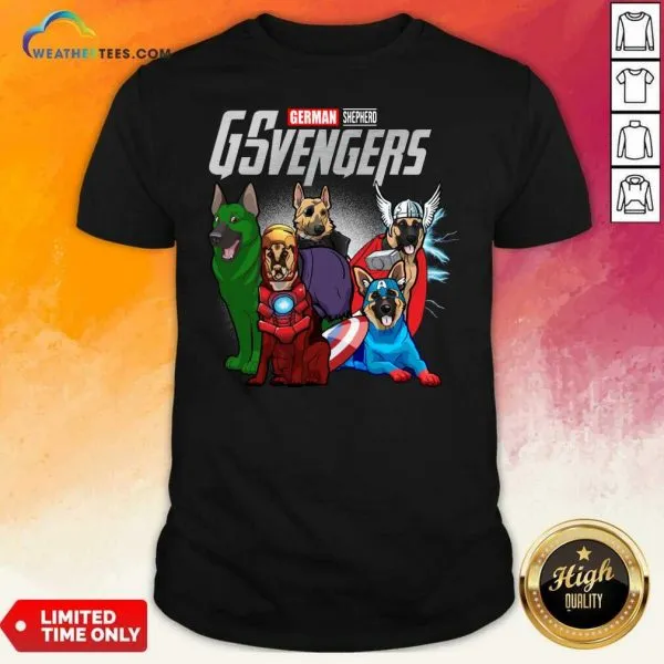 Honey Marvel Avengers German Shepherd Gsvengers Shirt