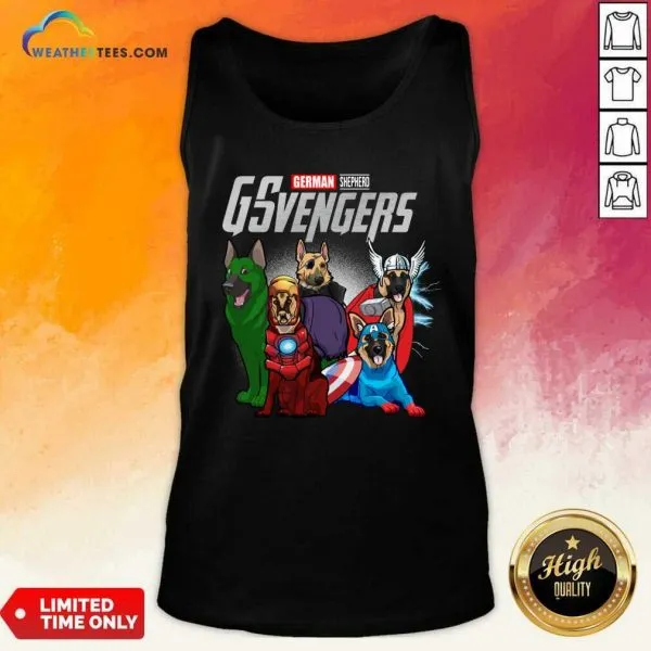 Honey Marvel Avengers German Shepherd Gsvengers Shirt - Image 3