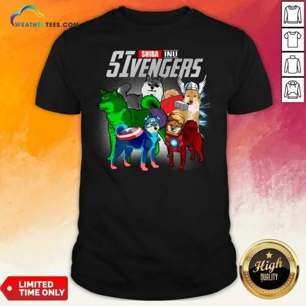 Honey Shiba Inu Marvel Avengers SIvengers Shirt
