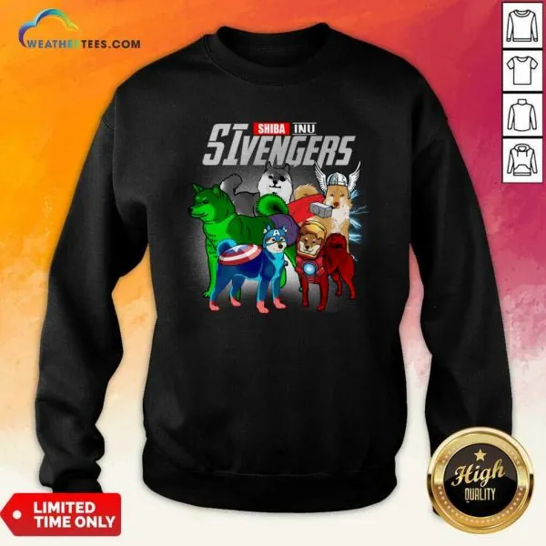 Honey Shiba Inu Marvel Avengers SIvengers Shirt - Image 4