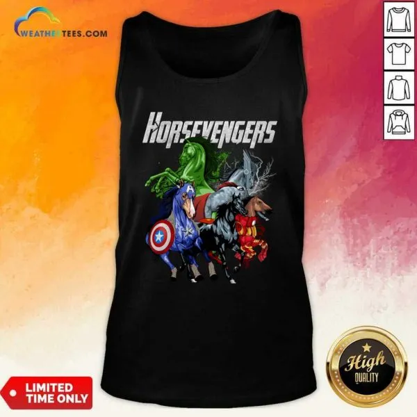 Hot Horse Marvel Avengers Horsevengers Shirt - Image 3
