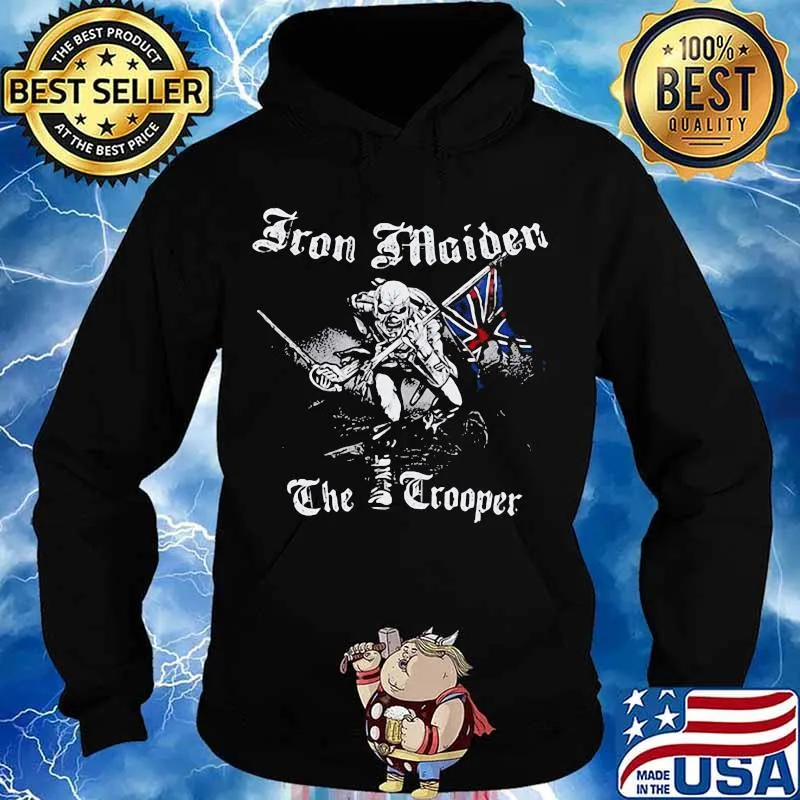Iron Maiden 'Powerslave Lightning Circle' Shirt Hoodie
