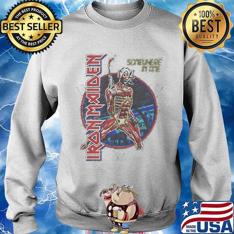Iron Maiden 'Trooper Vintage Circle' Shirt Sweater