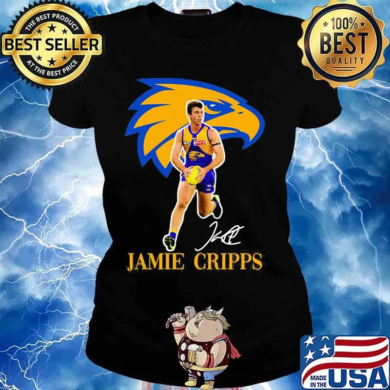 Jamie Cripps Player Of Team Philadelphia Eagles Football Signature Shirt Ladies tee