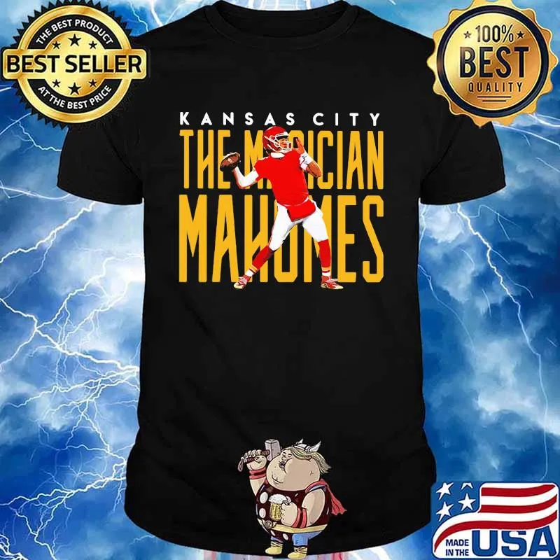 Kansas City The Magician Mahomes Football Shirt