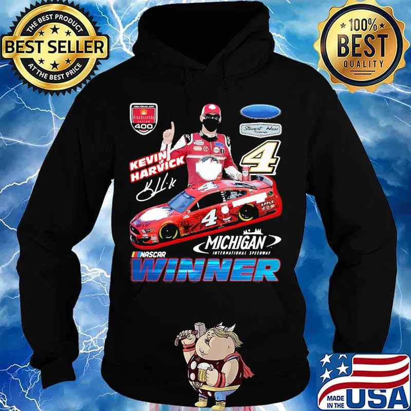 Kevin Harvick Winner Michigan Nascar Shirt Hoodie