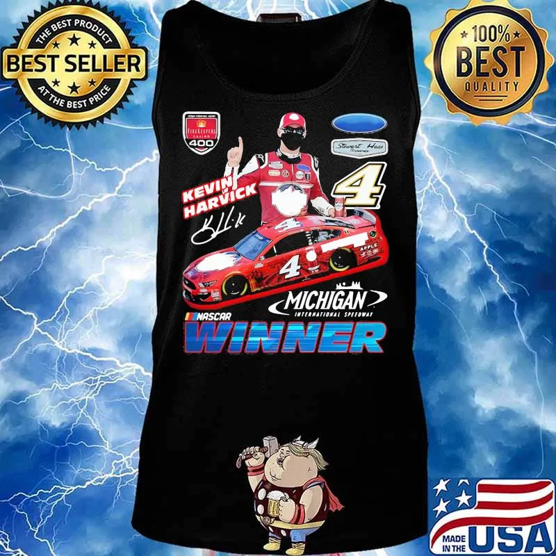 Kevin Harvick Winner Michigan Nascar Shirt Tank top