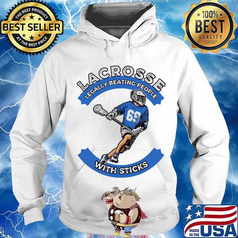 Lacrosse Legally Beating People With Sticks Player Golf Ball Shirt Hoodie