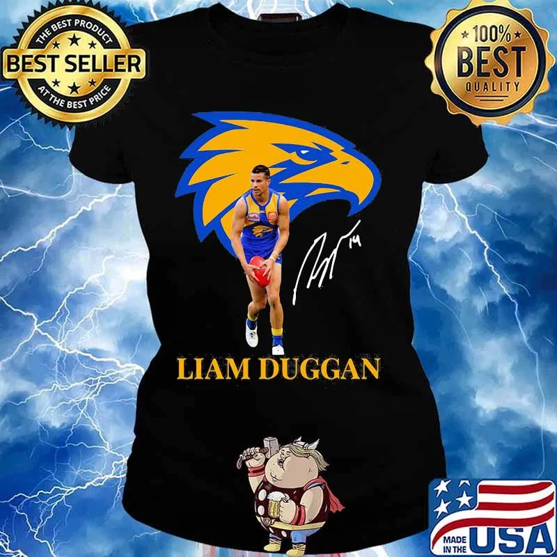 Liam Duggan Player Of Team Philadelphia Eagles Football Signature Shirt Ladies tee