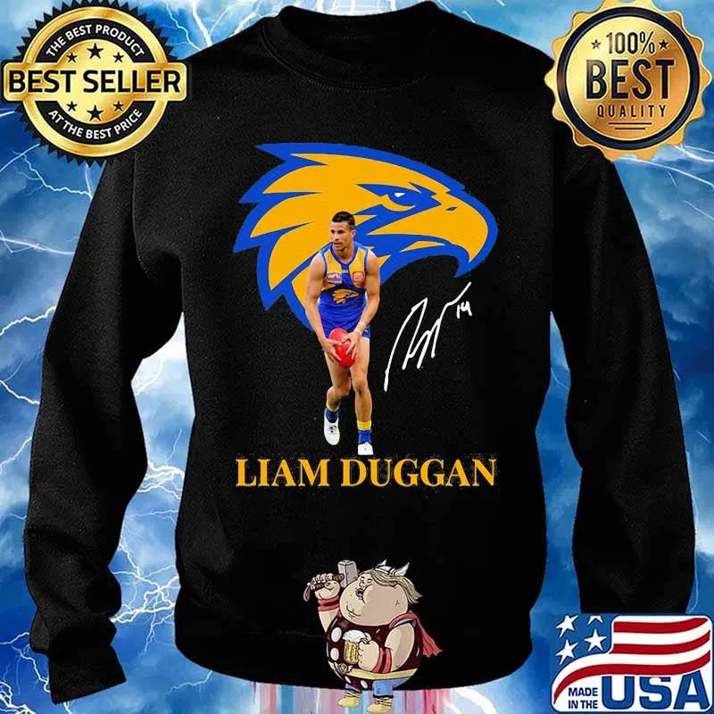 Liam Duggan Player Of Team Philadelphia Eagles Football Signature Shirt Sweater