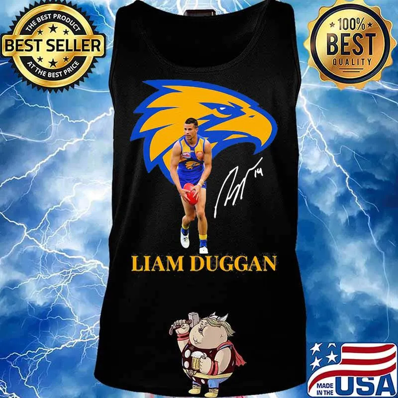Liam Duggan Player Of Team Philadelphia Eagles Football Signature Shirt Tank top