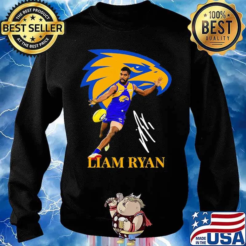 Liam Ryan Player Of Team Philadelphia Eagles Football Signature Shirt Sweater