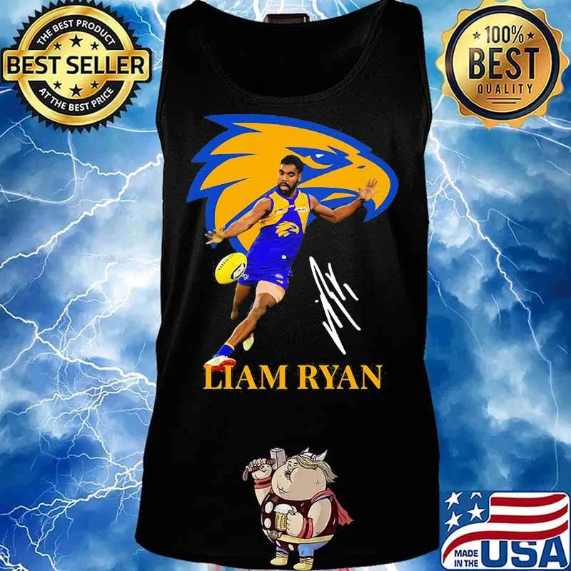 Liam Ryan Player Of Team Philadelphia Eagles Football Signature Shirt Tank top