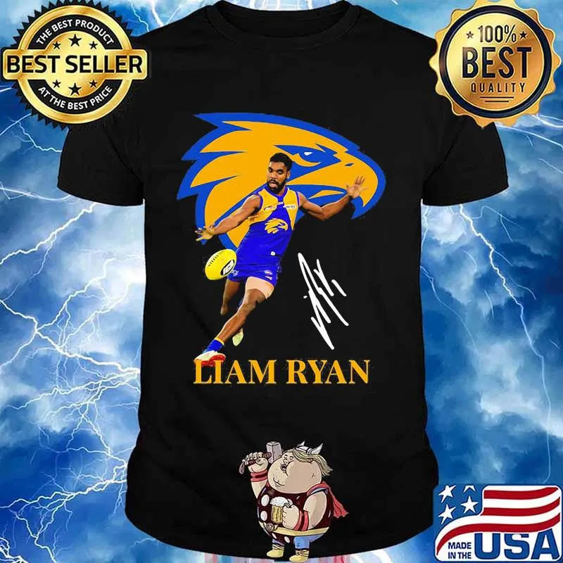 Liam Ryan Player Of Team Philadelphia Eagles Football Signature Shirt