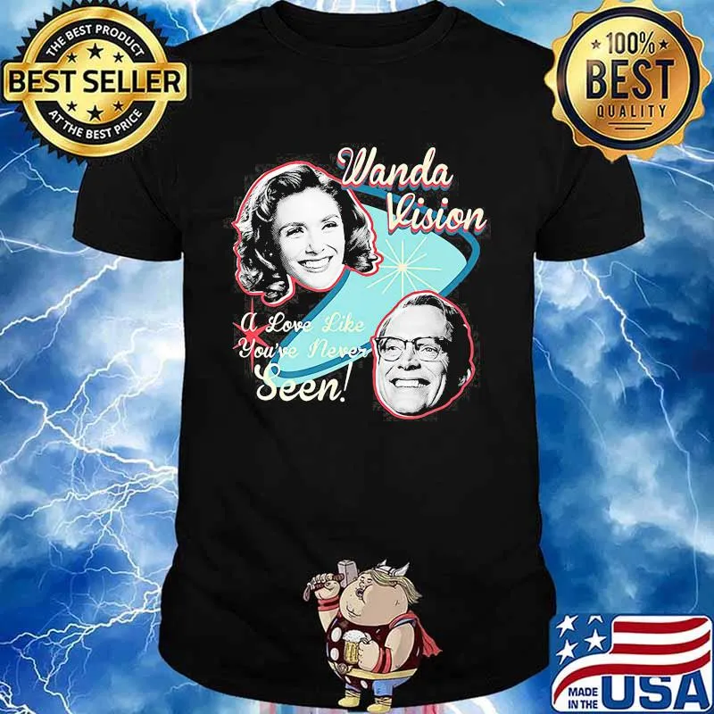 Marvel Wandavision Wanda And Vision Love Shirt