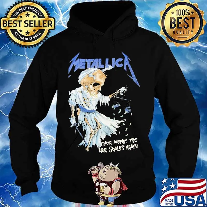 Metallic Their Money Tips Her Stales Again Shirt Hoodie