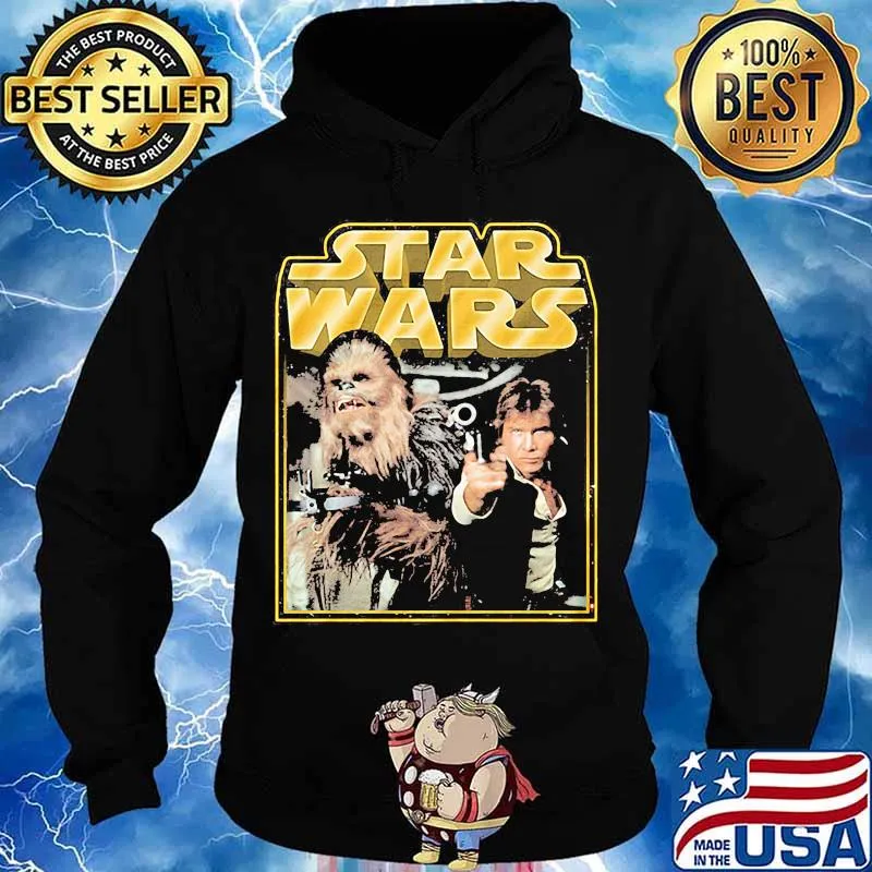 Millennium Falcon Pilots Chewbacca And Han Solo Star Wars Shirt Hoodie