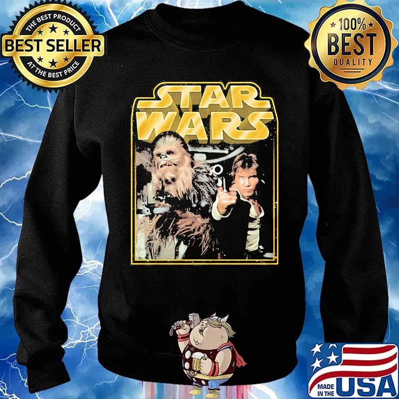Millennium Falcon Pilots Chewbacca And Han Solo Star Wars Shirt Sweater