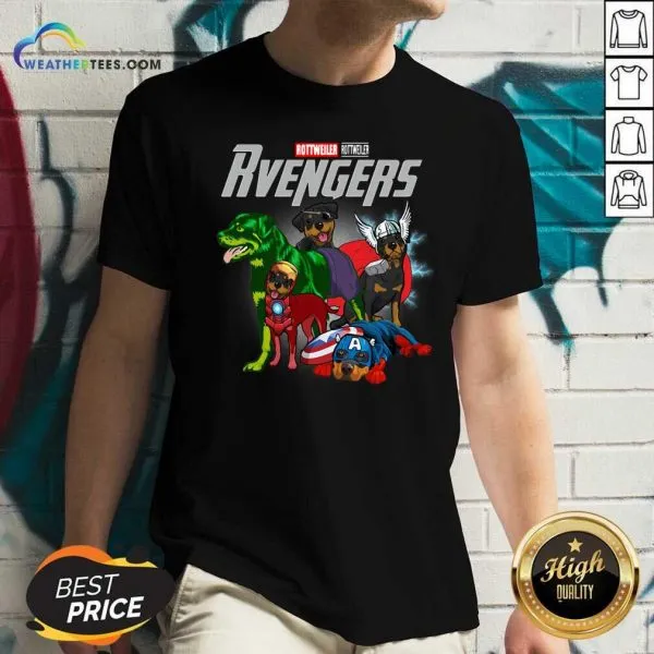 Nice Marvel Avengers Rottweiler Rvengers Shirt - Image 2