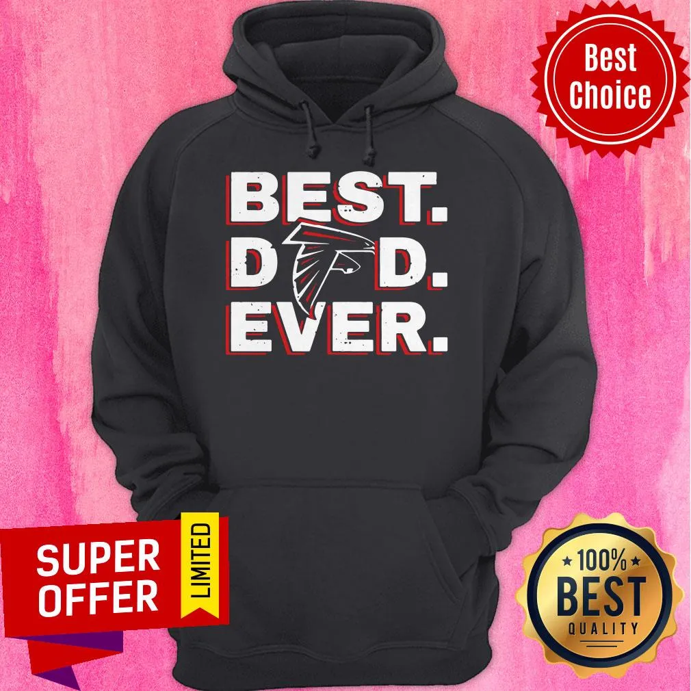 Official Atlanta Falcon Best Dad Ever Shirt - Image 5