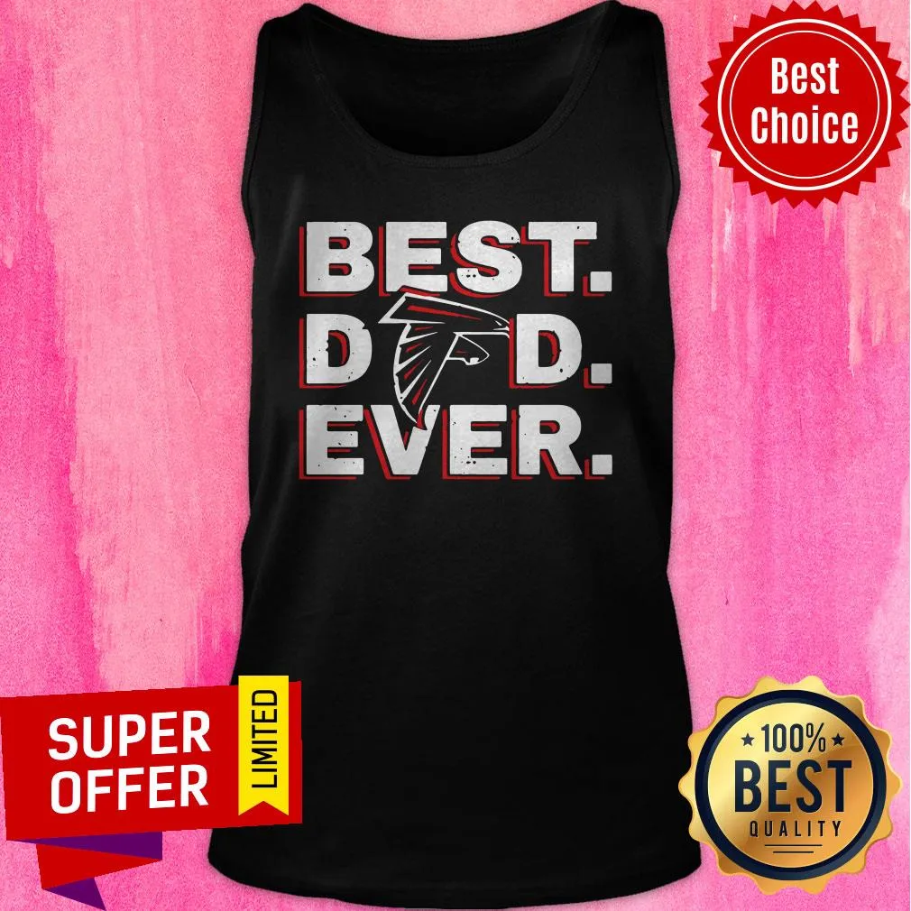 Official Atlanta Falcon Best Dad Ever Shirt - Image 4