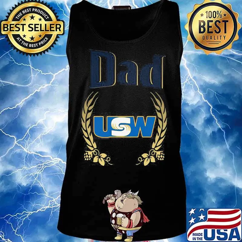 Official Dad United Steelworkers Shirt Tank top