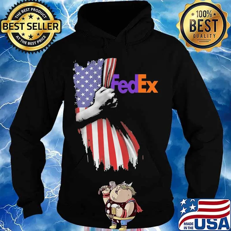 Official Fedex American Flag Shirt Hoodie