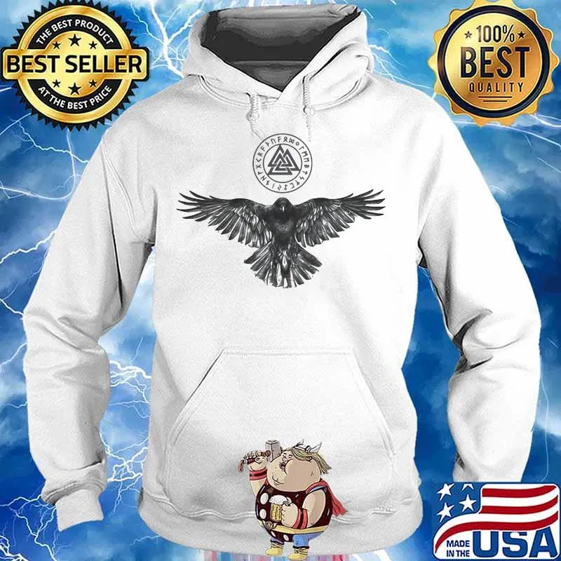 Official Logo Viking Raven Eagle Shirt Hoodie