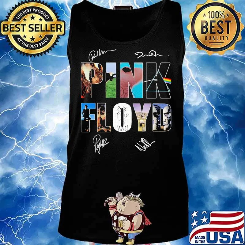 Pink Floyd Signature Rainbow Shirt Tank top